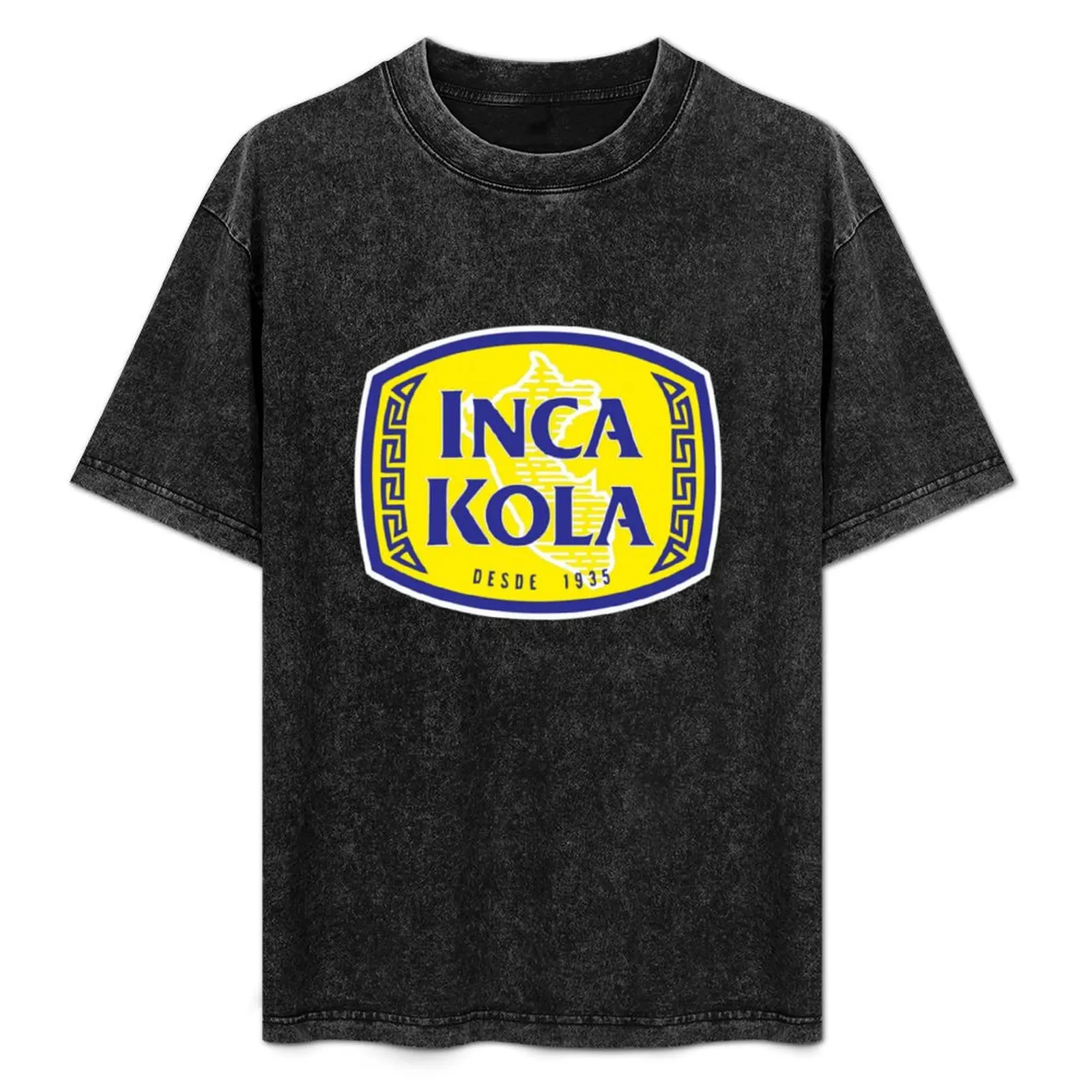 

Best Seller Inca Kola Merchandise T-Shirt Daily Work Short Sleeve Top