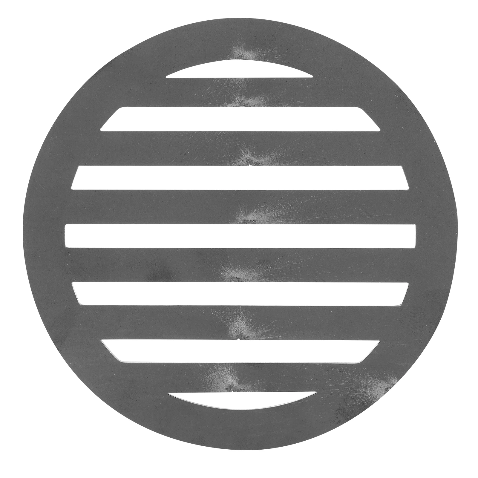 

1 шт., чугунная угольная гриль для барбекю, замена пластин для кемпинга, 145 мм, улучшенная вентиляция, эффективный горящий железный камин