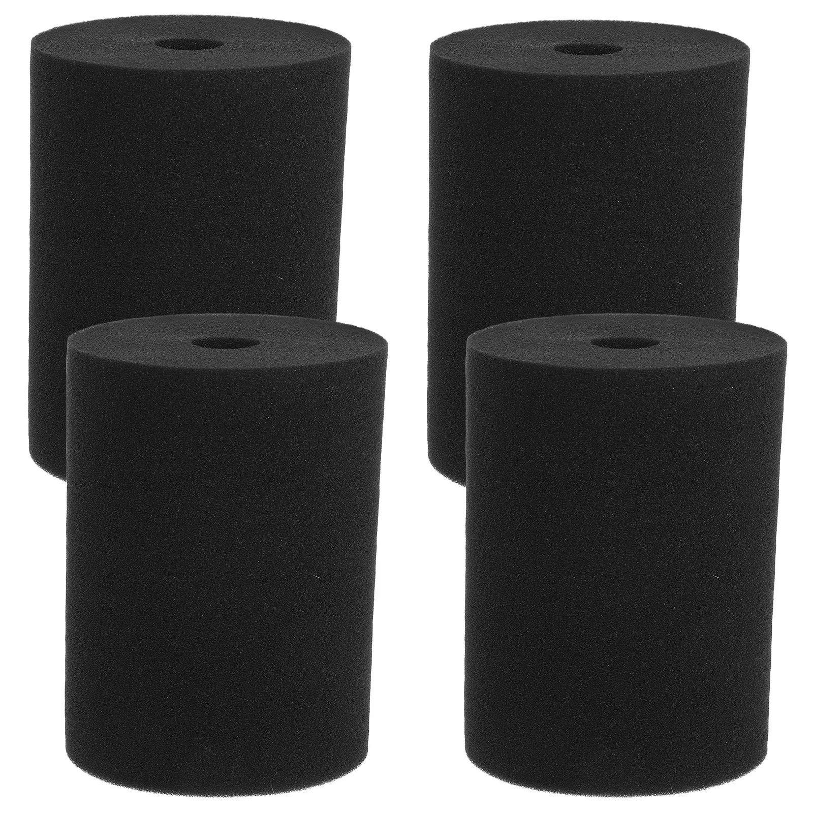 4 Pcs Rotating Sponge Column Foam Black PVC Sticks Cup Turner Foams Tumbler Spinner Inserts