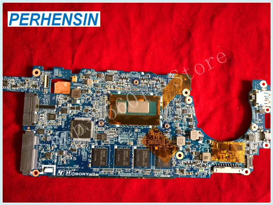 For Sony   Vaio Tap 11 SVT11 SVT112A2WL Laptop MOTHERBOARD 11.6 DA0KR1MB8D0 I3 100% Test OK Free Shipping