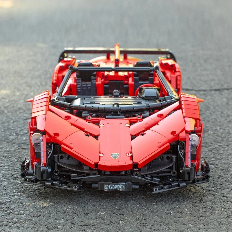 Sports RC Car Technic Vehicle Veneno Roadster Building Blocks Motors Power MOC Bricks Children Educational Toys For Gift