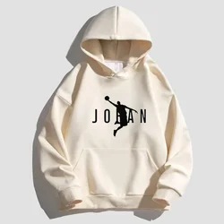 Heren Sportmerk Capuchon Trui Sport Katoenen Fleece Heren Pullovers Hiphop Sweatshirts Heren Hoodie Casual Size S-3XL 2024 Nieuw