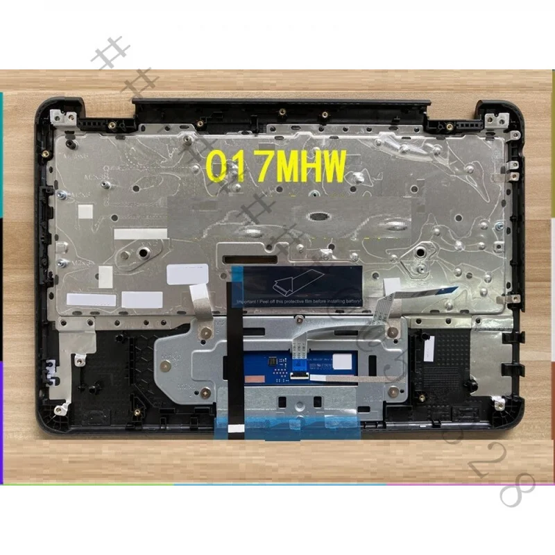 QAA+Brand New Top C Shell Palmrest Upper Case 017MHW 17MHW For Dell Chromebook Latitude 11 3190 11.6 Inch Education Laptop Keybo