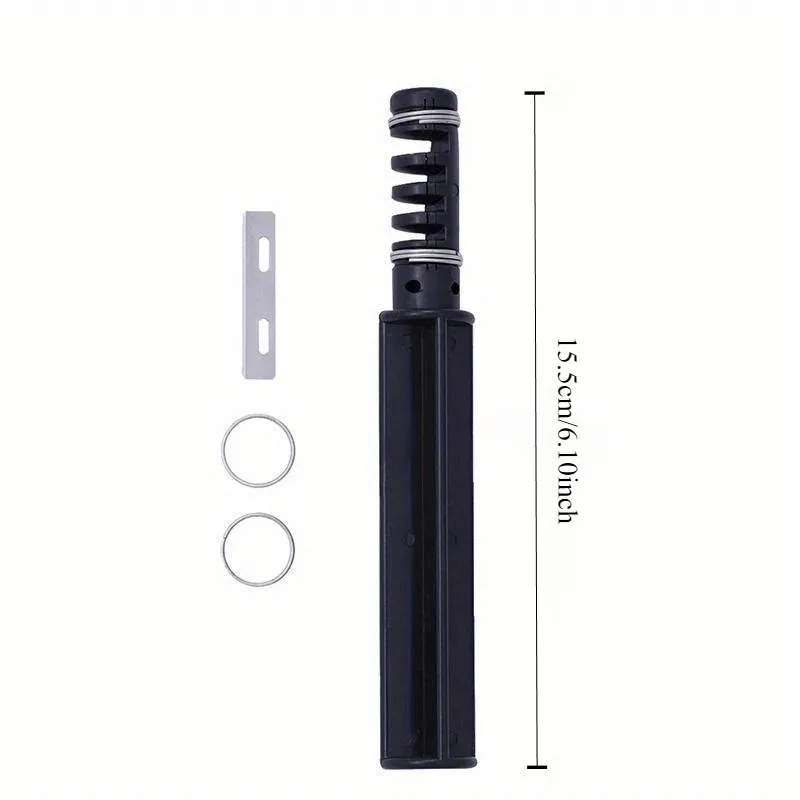 Leather Lace Maker Leathercraft Cutting DIY Swivel Leather Strip Hand Cutter Craft Tools with 3 Blade