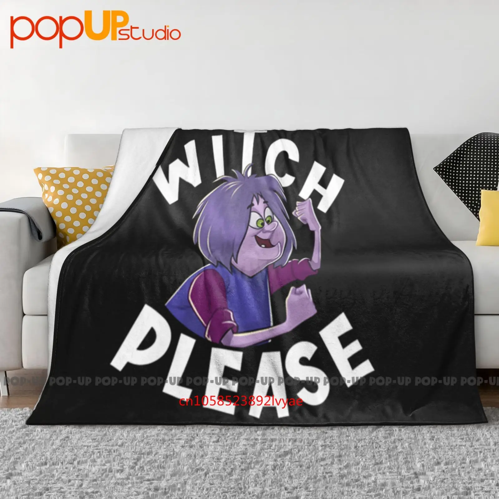 Witch Please Mad Madam Mim Sword In The Stone Fairytale Movie Villain Ultra-Soft Blanket Quilt Winter Sofa Cover Bed Covers