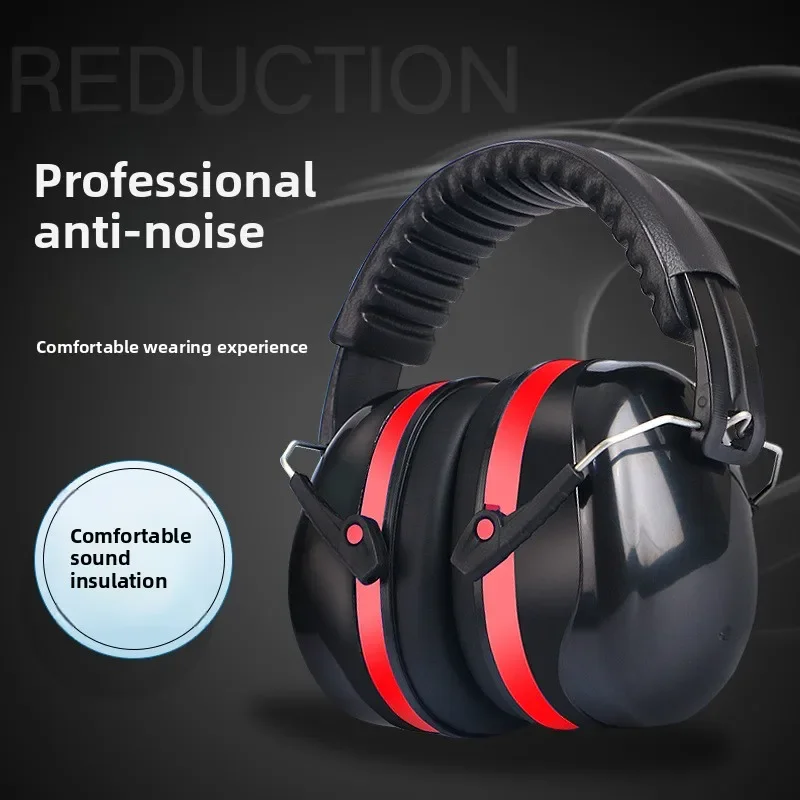 

Noise-cancelling earmuffs, over-ear student noise protection, sound-isolating earmuffs.