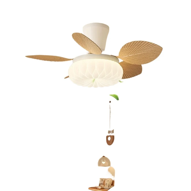 

2025 retro new fan light antique living room silent study dining room frequency conversion bedroom ceiling integrated ceiling