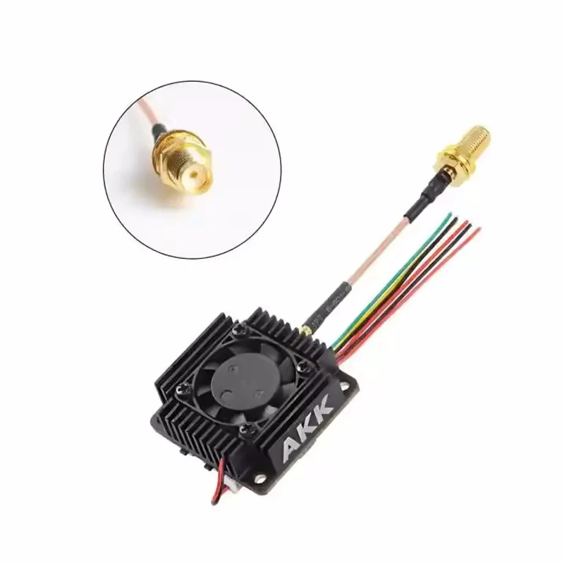 Transmission d'image ultra-distance FPV VTX 3w TX3000AC 3000mW 4.9g-5.9g plastique VTX haute puissance 3w émetteur pièces de télécommande