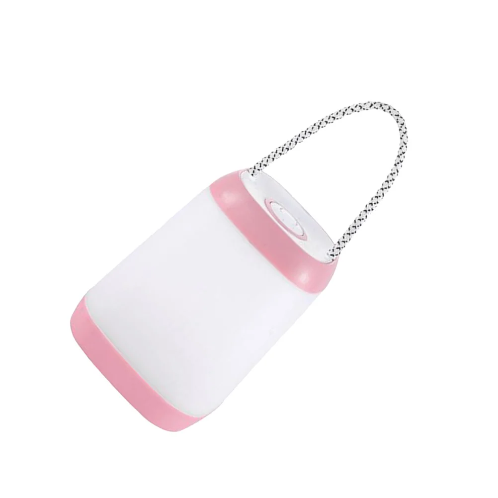 

Portable Night Light Pink Nursery Table Lamp Warm Soft Bedside Light for Feeding Bedroom Living Room Table Lamp