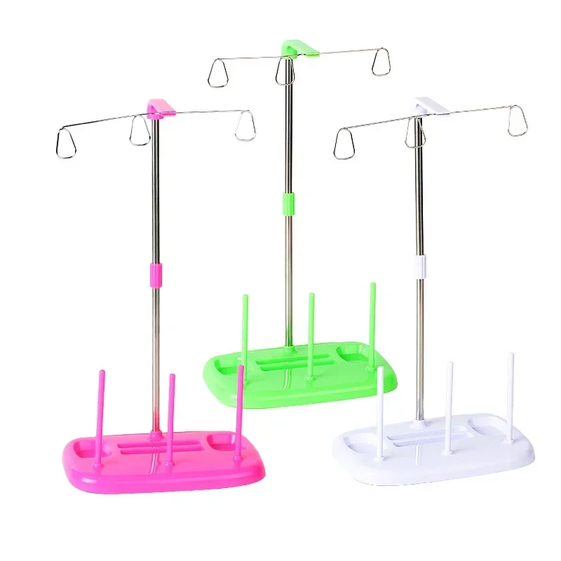 Heavy-Duty Plastic Cone Thread Stand Spool Holder for Sewing Serger Overlock Machine - Thread Rack for Home And Industrial Use