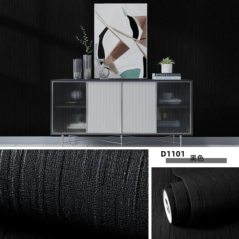 50 cm verdikte imitatie doek patroon decorstickers vinyl zelfklevend waterdicht verwijderbaar behang voor slaapkamer woonkamer