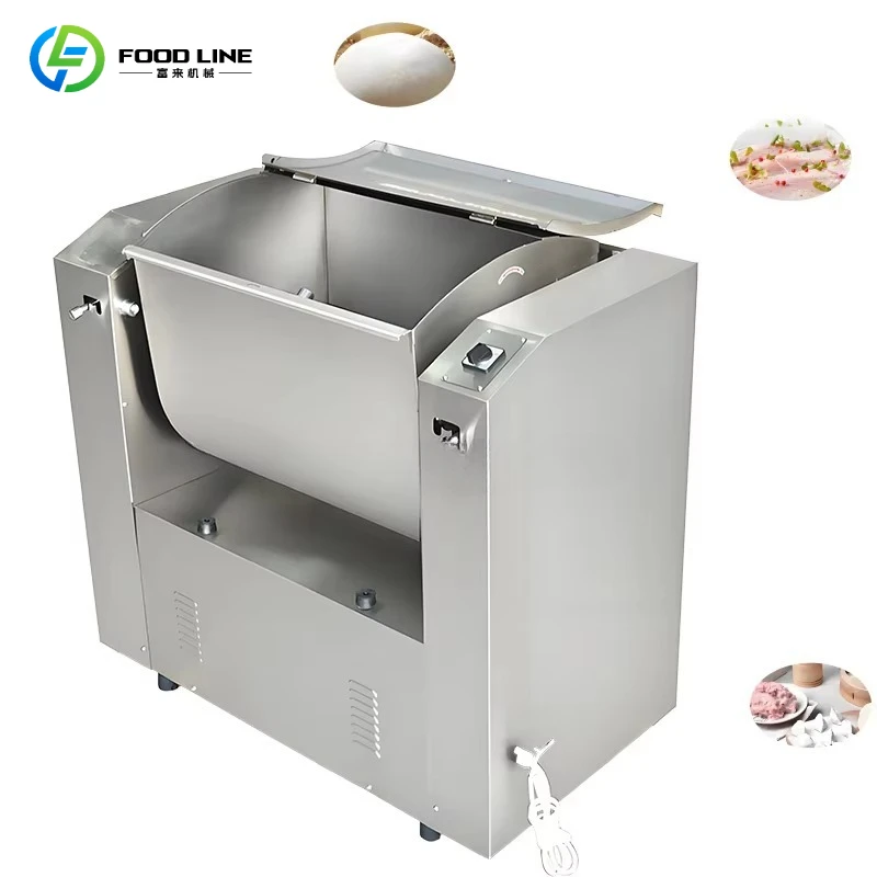 Customize Stainless Steel Motor-Driven Baking Machine Quick Mixing Overload Protection 250kg/h Capacity for Pastry Plants