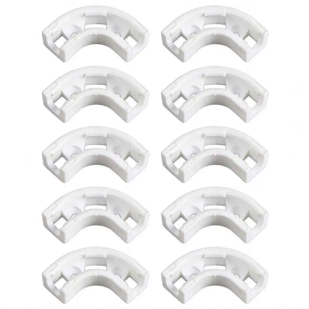 PE Corner Support 90-degree Bracket DIY Plumbing Repair Neat Pipe Layout DIY Friendly Brackets For Water Pipes