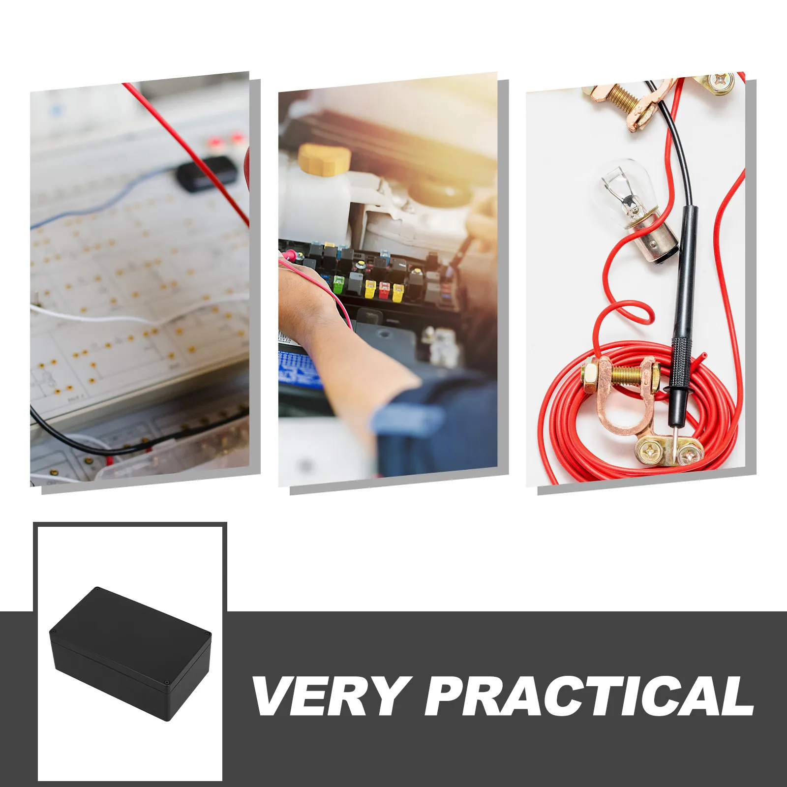 Outdoor Waterproof Electrical Junction Box Thickened Socket Wall Mounted Outlet Weatherproof Switch Box Electrical Boxes