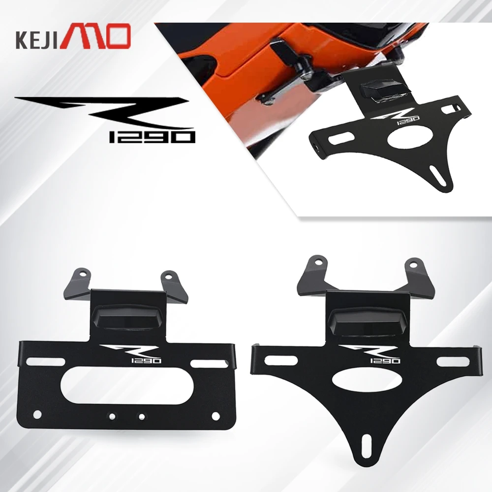 

License Plate Holder Bracket For 1290 Super Duke R 2013 2014 2015 2016 2017 2018 2019 CNC Rear Tail Tidy Fender Eliminator Kit