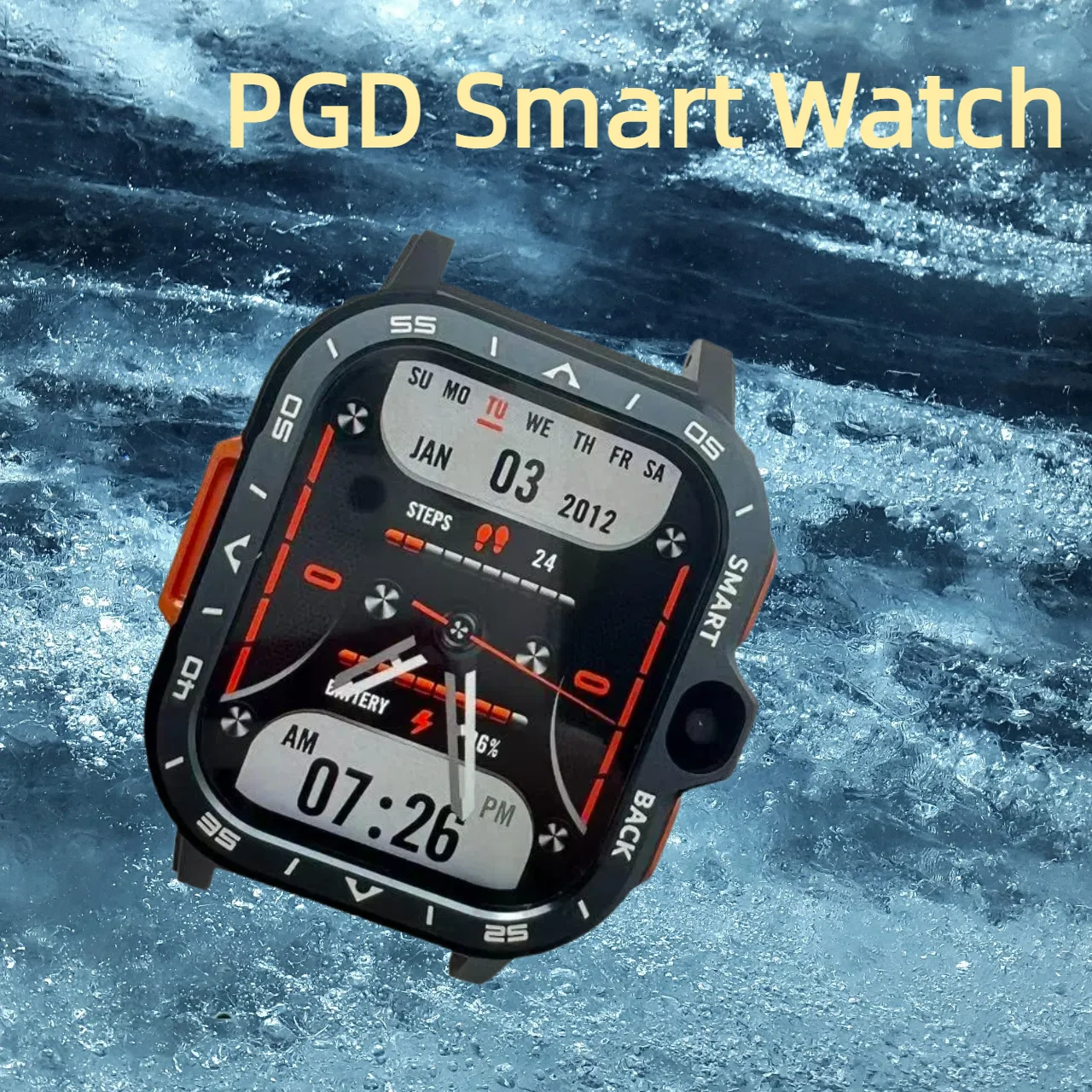 

PGD Android Черные Смарт-часы Мужчины GPS 16G/64G ROM Хранение HD Двойная камера NFC 4G SIM-карта WIFI Беспроводной быстрый доступ к Интернету