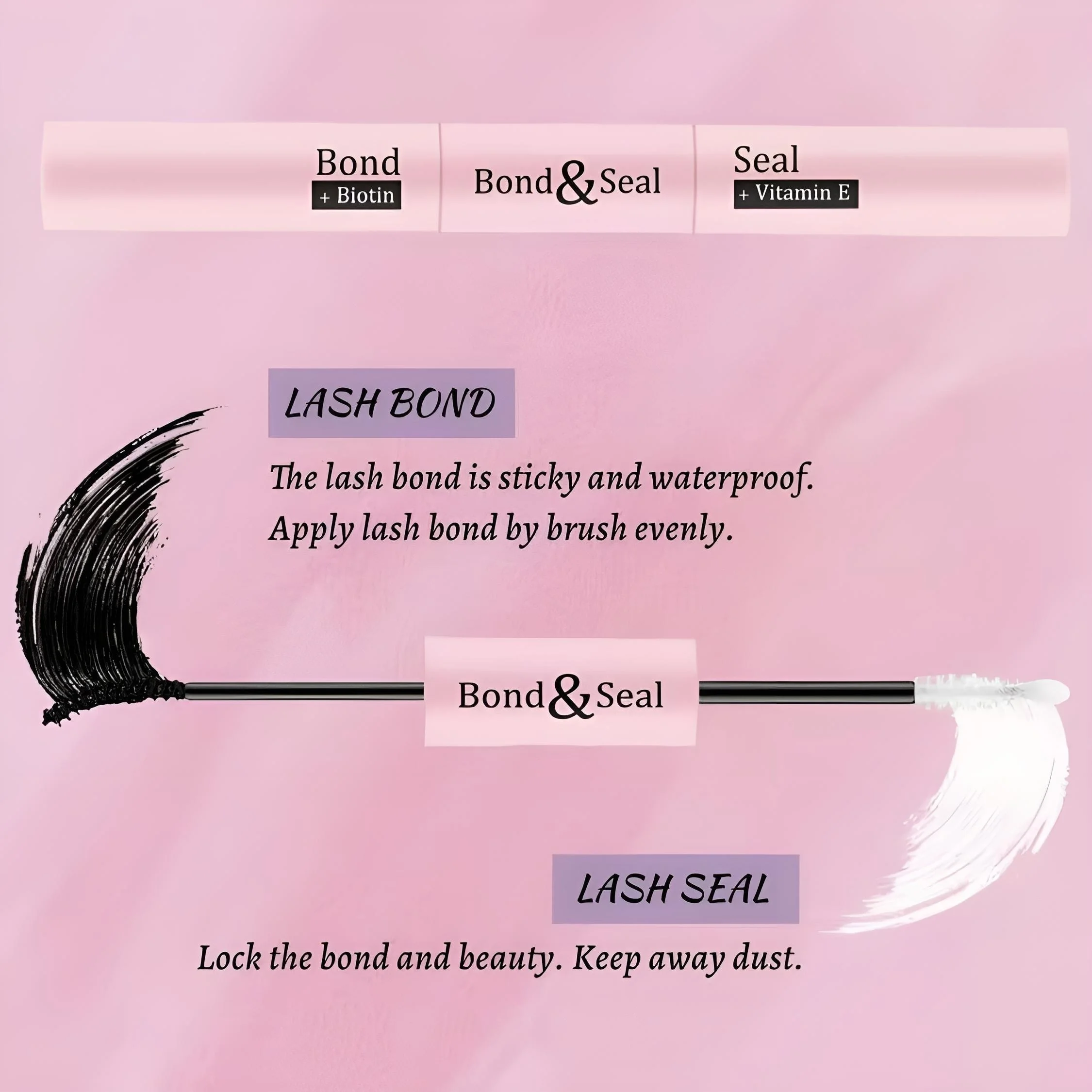 Kit de extensión de pestañas voluminosas 30D/40D, longitud y rizo dramáticos, juego completo con pestañas agrupadas, pegamento rizado, sellador, máscara