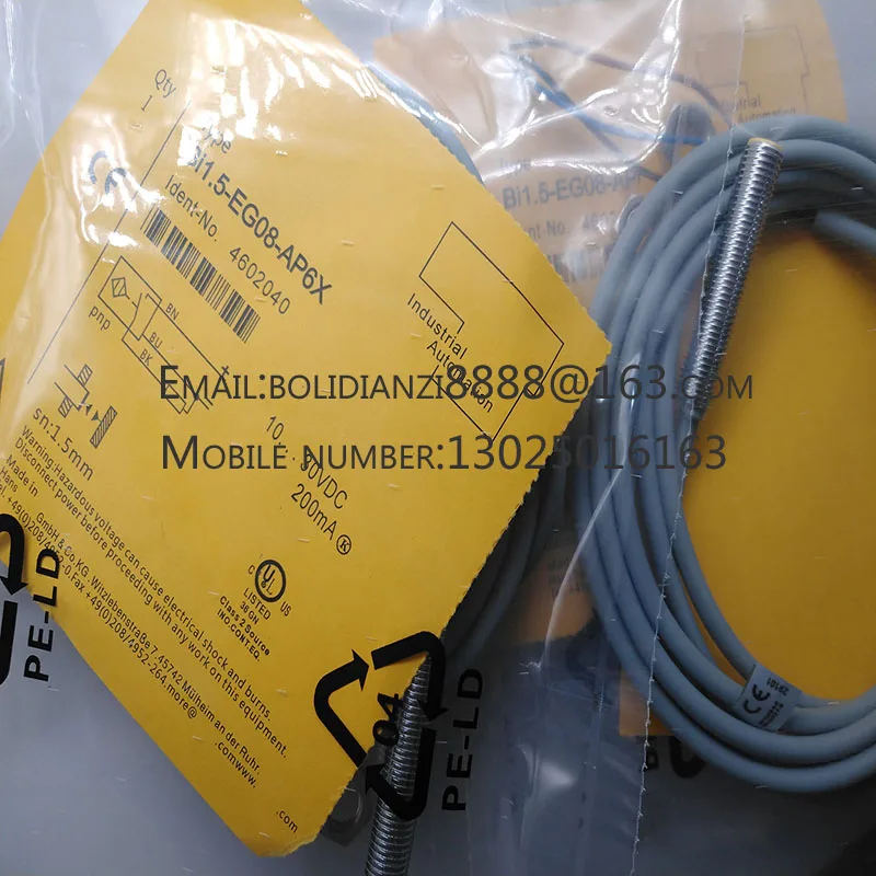 BI8U-M18-AP6X 100% novo interruptor de proximidade original