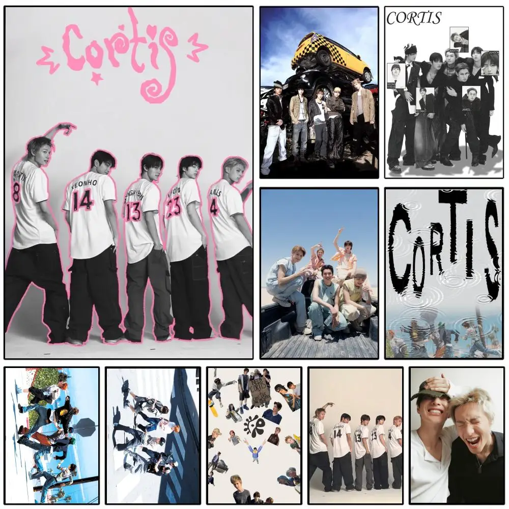 C-CortisS BAND SINGER Poster Self-adhesive Art Waterproof Pa