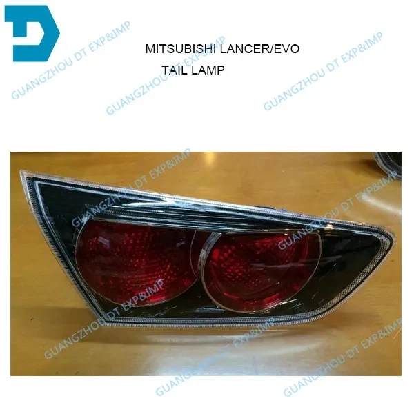 1 Piece Inner Black Stop Lamp for Lancer CX CY CZ 8330A111 2007-2017 Rear Tail Lamps for EVO Halogen Warning Light