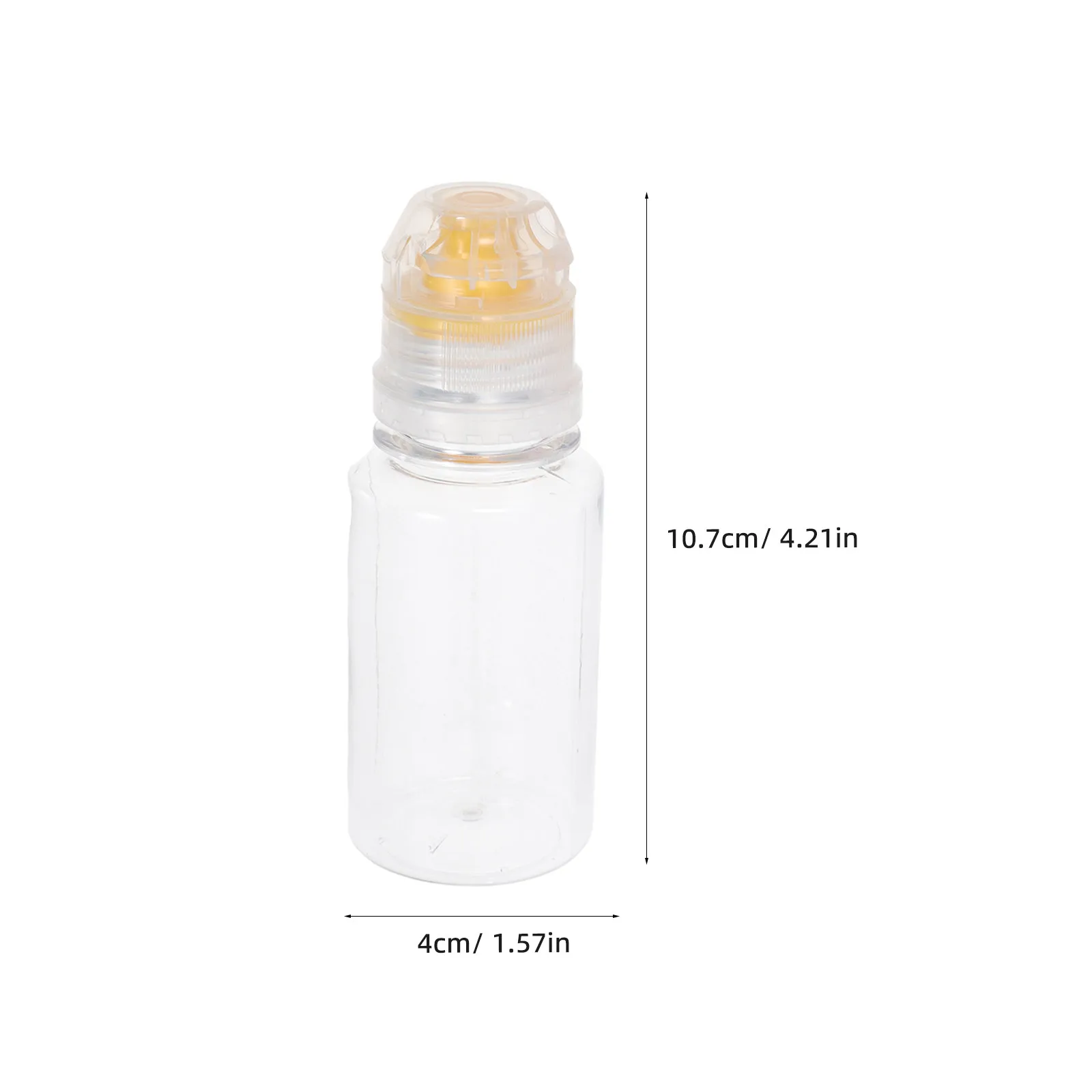 20Pcs Squeeze Bottle Caps Flip Top Accurate Dispensing Plastic Small Bottles Leakproof for Travel Cosmetics Sauce Oil Seasoning view 6