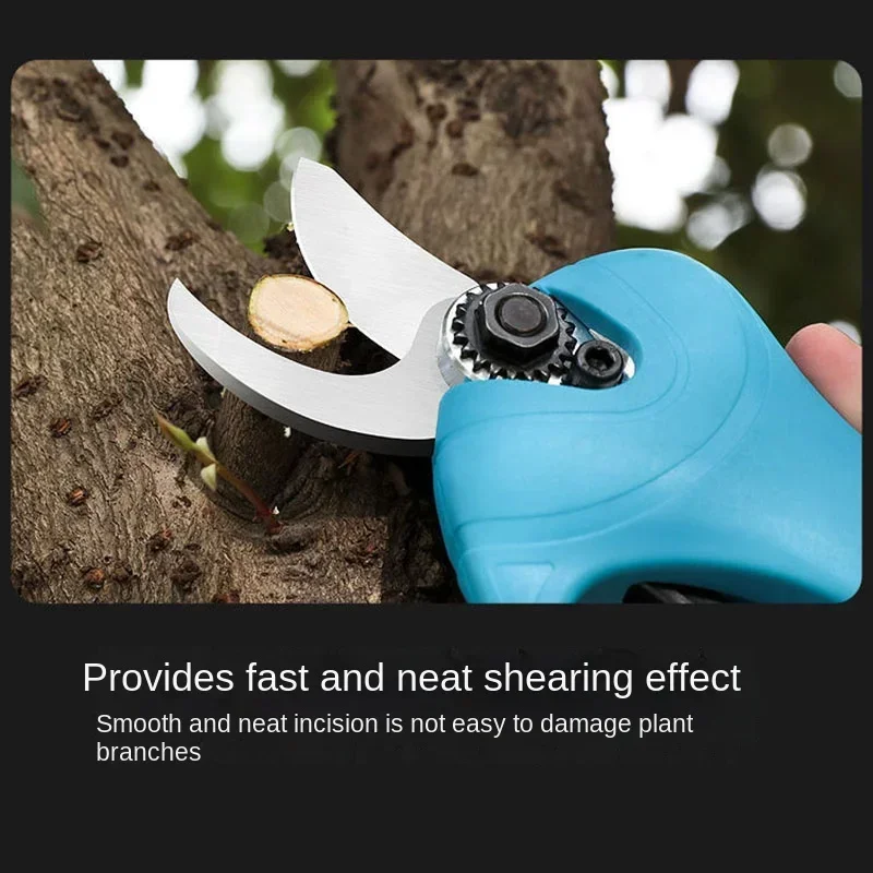 4CM ordless  21V Pruners Professional Cordless ElectricPruners with Lithium Battery