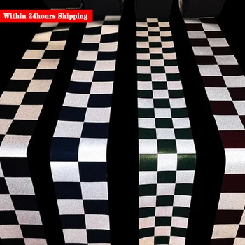 ผ้าสะท้อนแสงสีเงิน DIY เย็บผ้าสําหรับเสื้อผ้าเสื้อกั๊กกระเป๋า, สายสะท้อนแสงคําเตือนความปลอดภัย