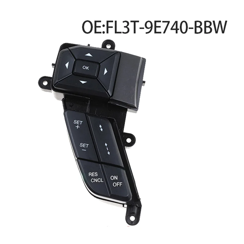 

A57E-FL3T-9E740-BBW для Ford F150 F250 F350 F-150 2015-2018 кнопка переключения рулевого колеса переключатель круиз-контроля FL3T9E740BBW