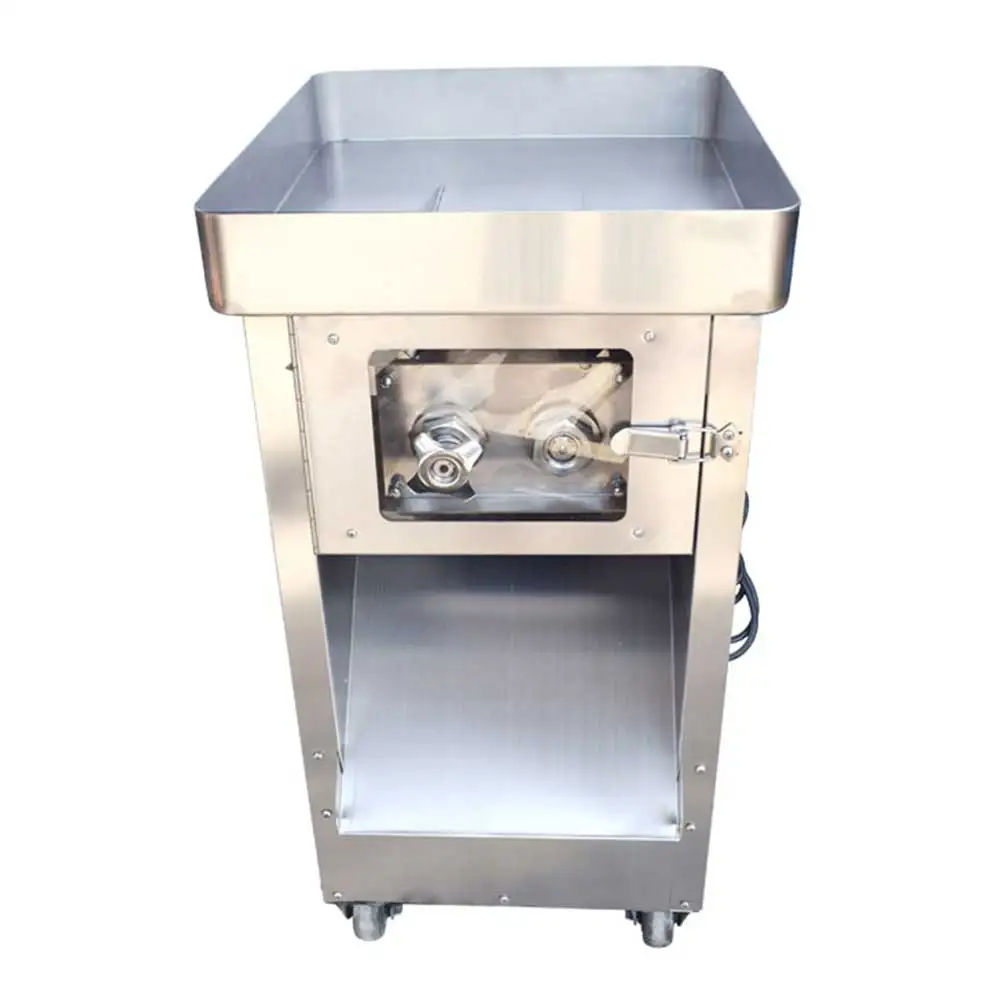 เครื่องตัดสไลด์เนื้อหั่นสี่เหลี่ยมลูกเต๋าเครื่องตัดเนื้อแกะเครื่องตัด picadora electrica de alimentos