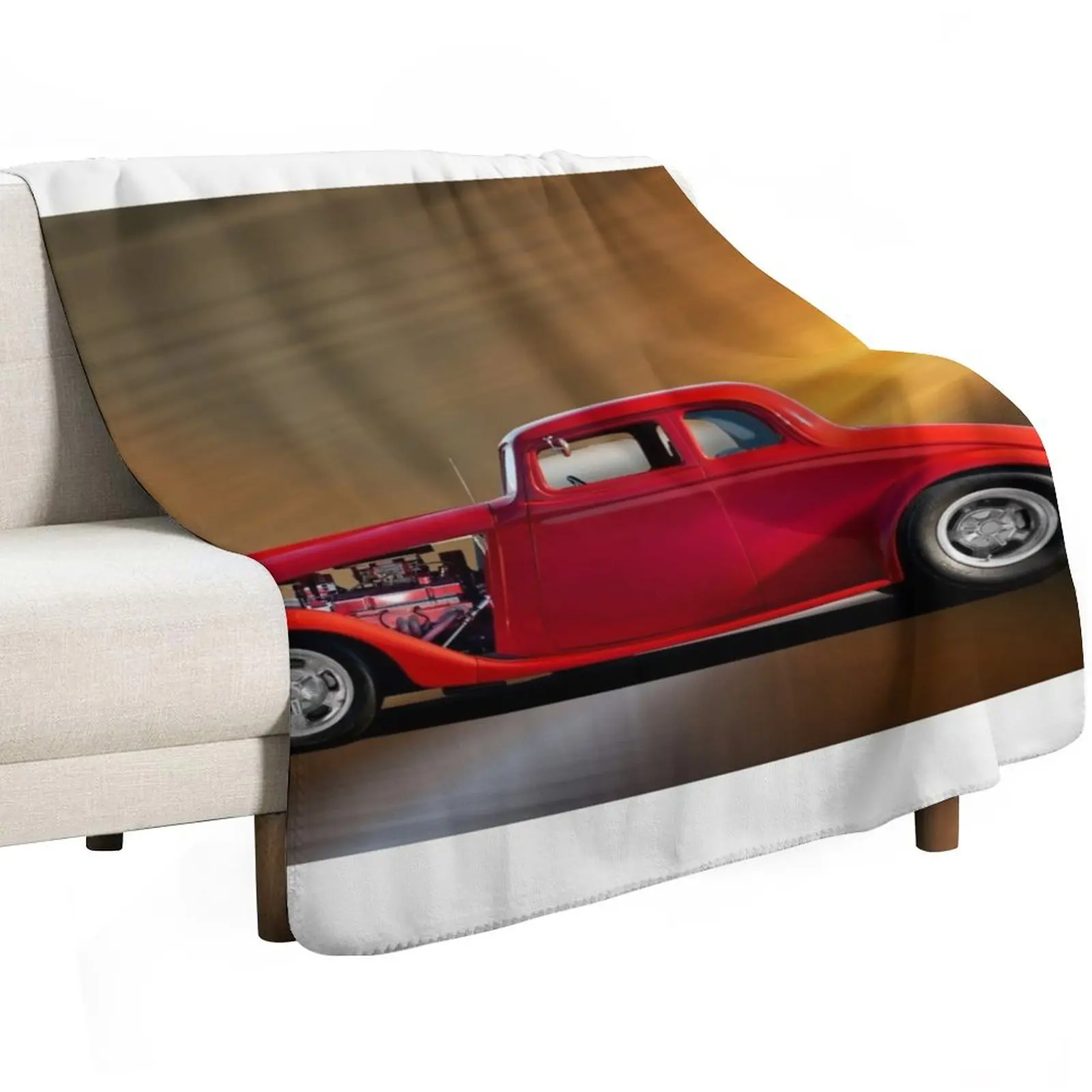 1933 Willys Model 77 Coupe Throw Blanket Vintage Personalized Gift Cute Plaid Picnic For Decorative Sofa Furrys Blankets