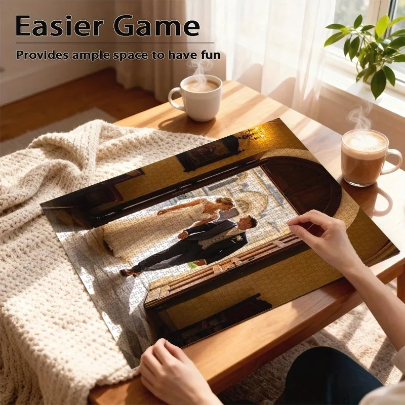 35/300/500/1000pcs Personalized Custom Photo Puzzle Couple Photos For Festivals Parties Weddings Birthdays Holidays