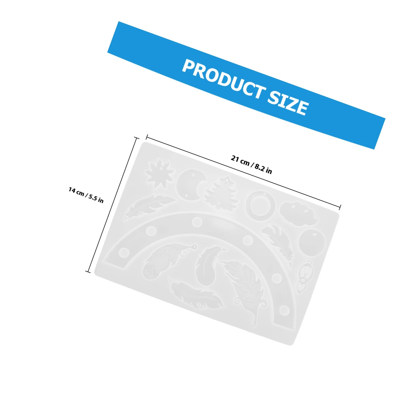 قالب جرس الرياح من السيليكون، لوازم مرنة يمكنك صنعها بنفسك أداة حرفية حرفية لتزيين صب الرياح المصنوعة يدويًا #2