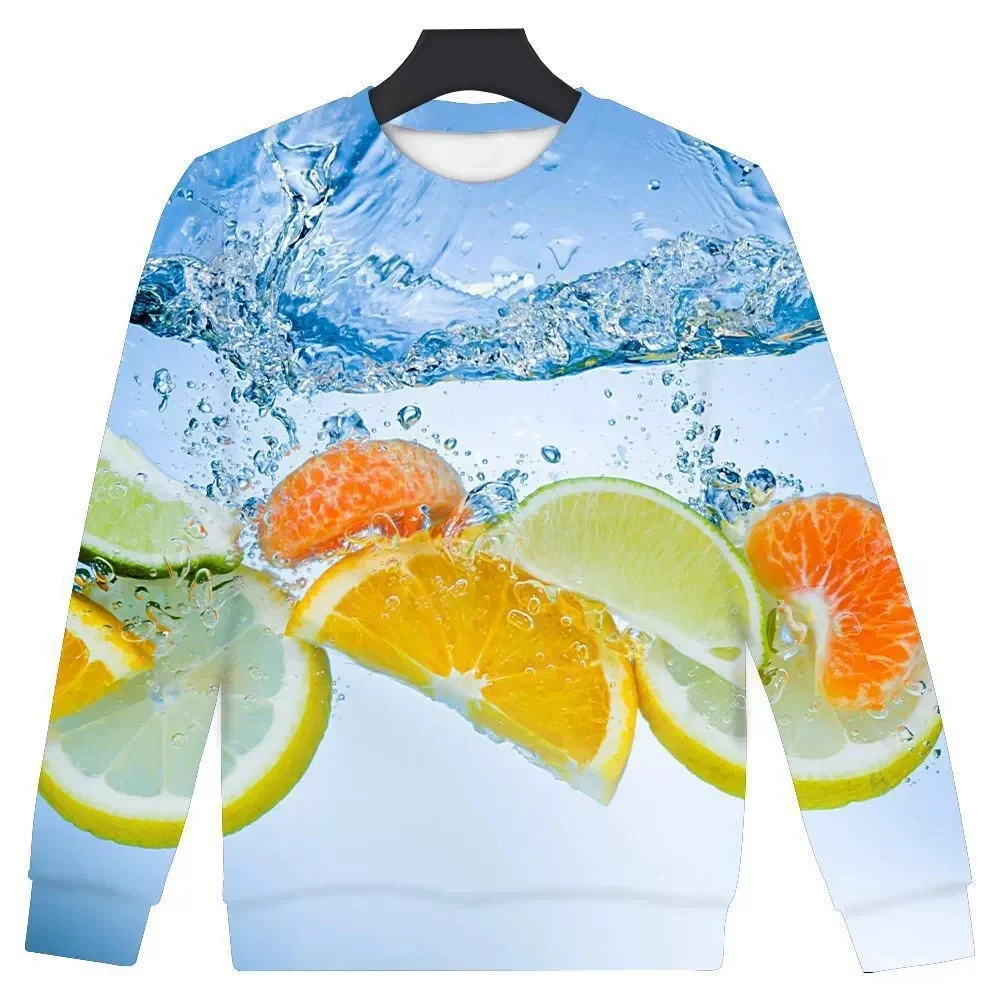 New 3D Printing  cherry Fashion Men Women Tracksuits Crewneck Hip Hop Sweater Plus Size S-7XL Harajuku  Seasons Casual