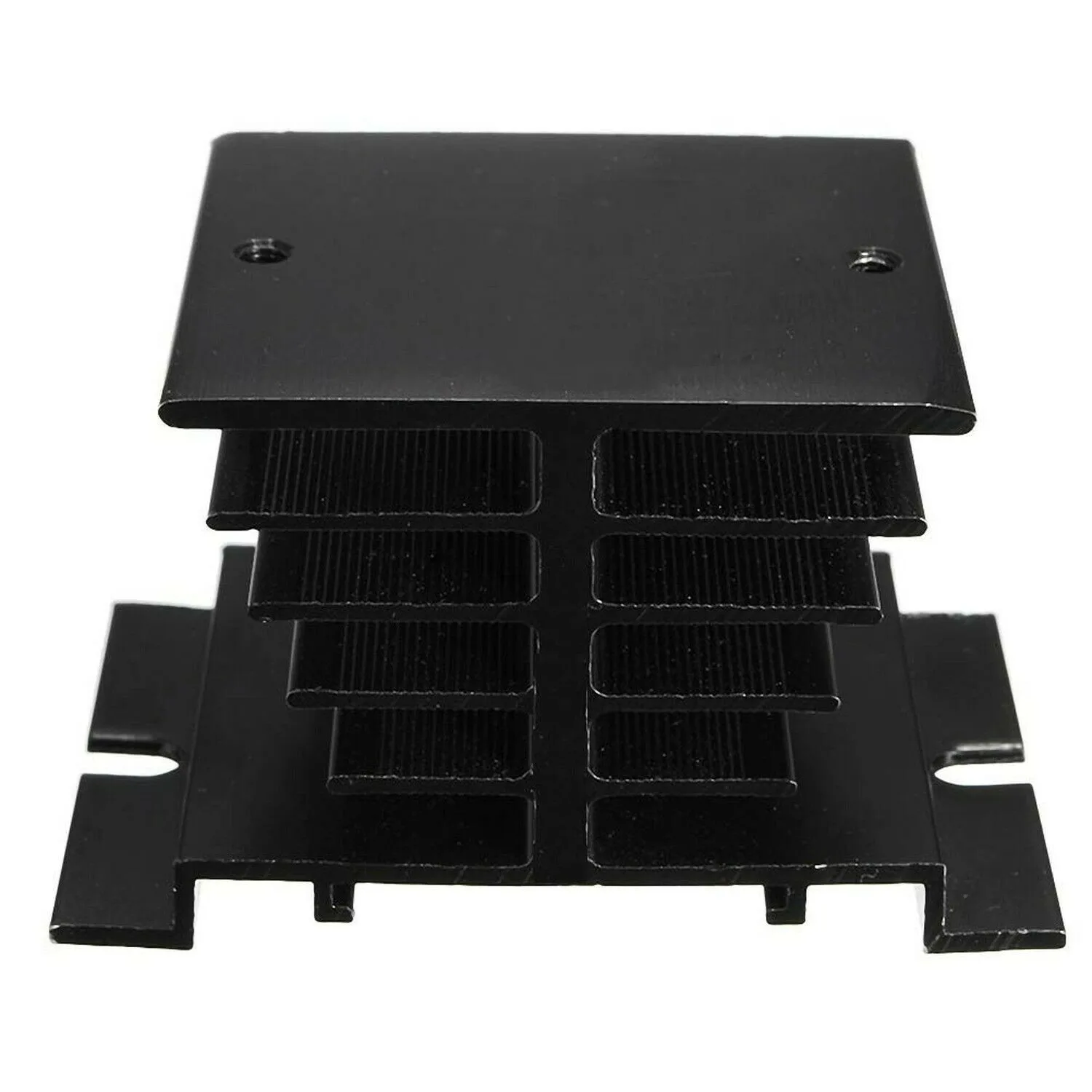 For SSR Aluminum Heat Sink Radiator for Single Phase Solid State Relay Thermal Management Suitable for 10A to 40A Devices