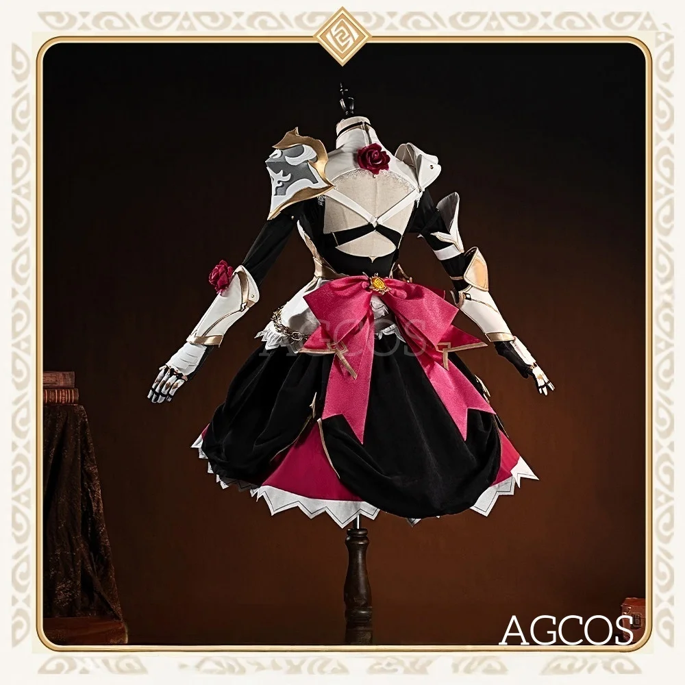 

AGCOS Genshin Impact Noelle Cosplay Costume Female Christmas Outfits Dress Game Noelle Clothes Costumes Cosplay
