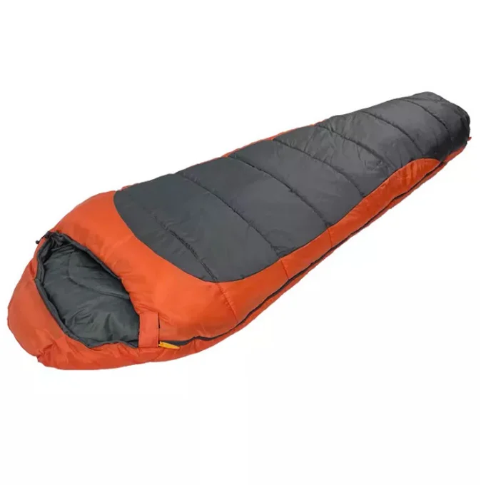 Multifunctional Waterproof Emergency Survival Mummy Shape Nylon Goose 400g Filled Camping Gear Sleeping Bag For Adults Unisex