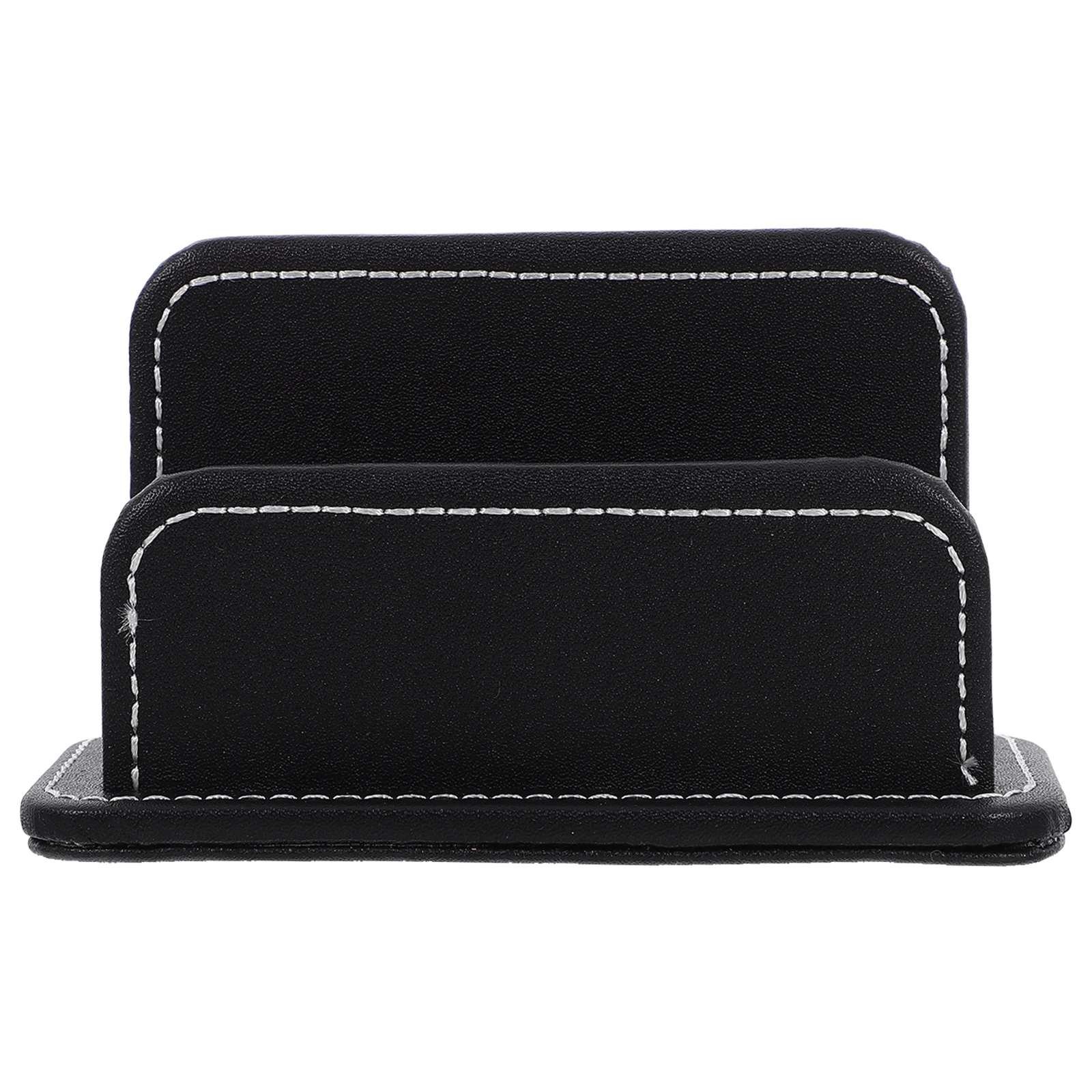 Desktop Business Card Stand Index Pocket Holder Display Shelves Name Case Goguarded Coffee