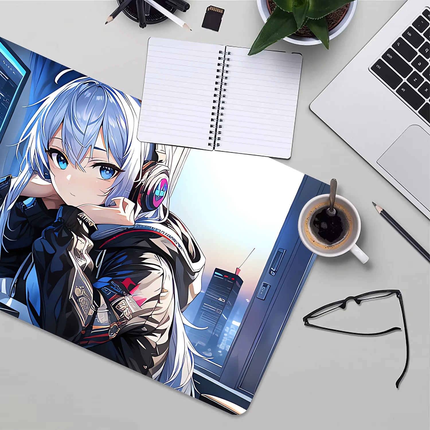 Animation art mouse pad Home office computer rubber non-slip desk mat Multi-model laptop protective pads FPS/MOBA dedicated XXL