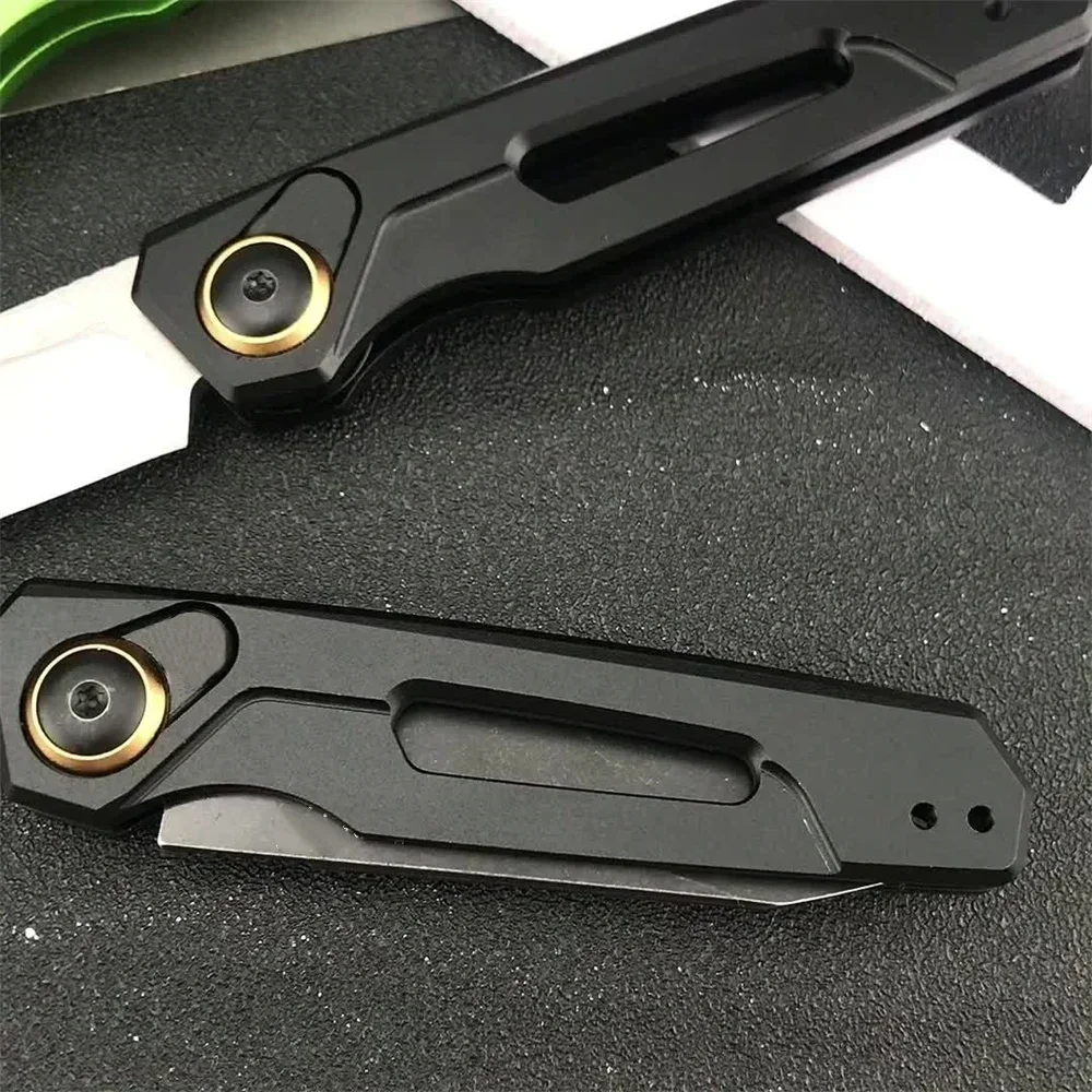 7550 Launch 11 Folding Knife 8Cr13Mov Aluminum Handle Tanto Blade EDC Pocket Knives Rescue Hunting Tool Tactical Knives