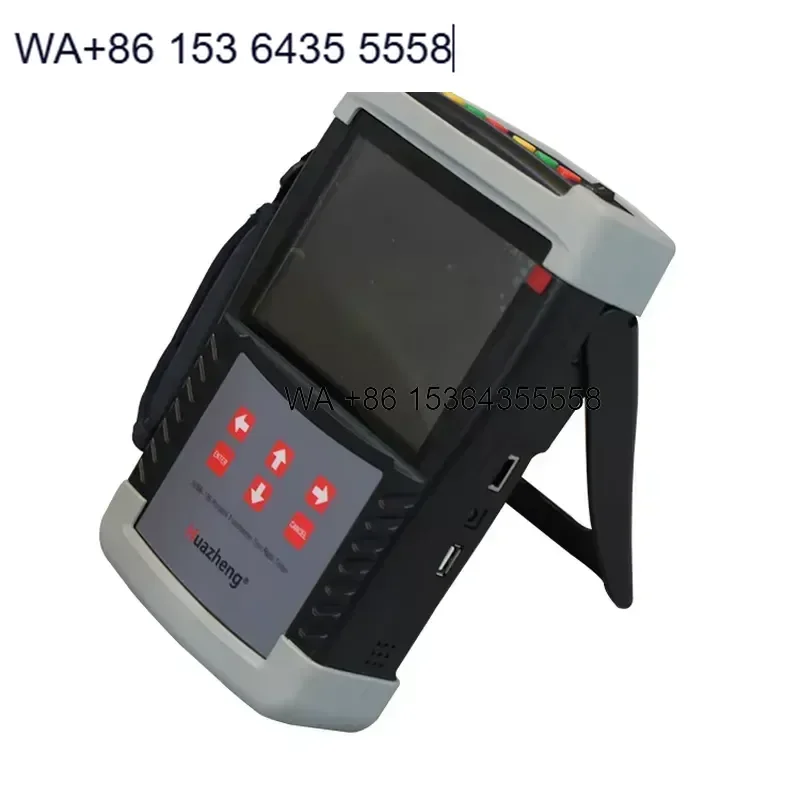 Wmwmnu for Huazheng HZBB-10S Digital Portable TTR Meter Handheld Transformer Turns Ratio Tester with 1-Year Warranty