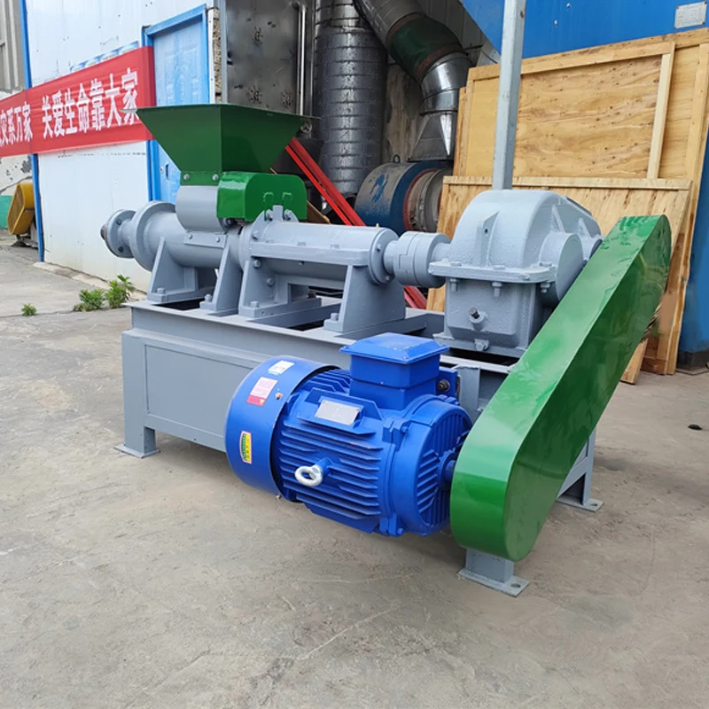 Immagine 3: Macchina per Bricchette di Carbone Compresso con Taglierina Automatica, Estrusore per Polvere di Carbone