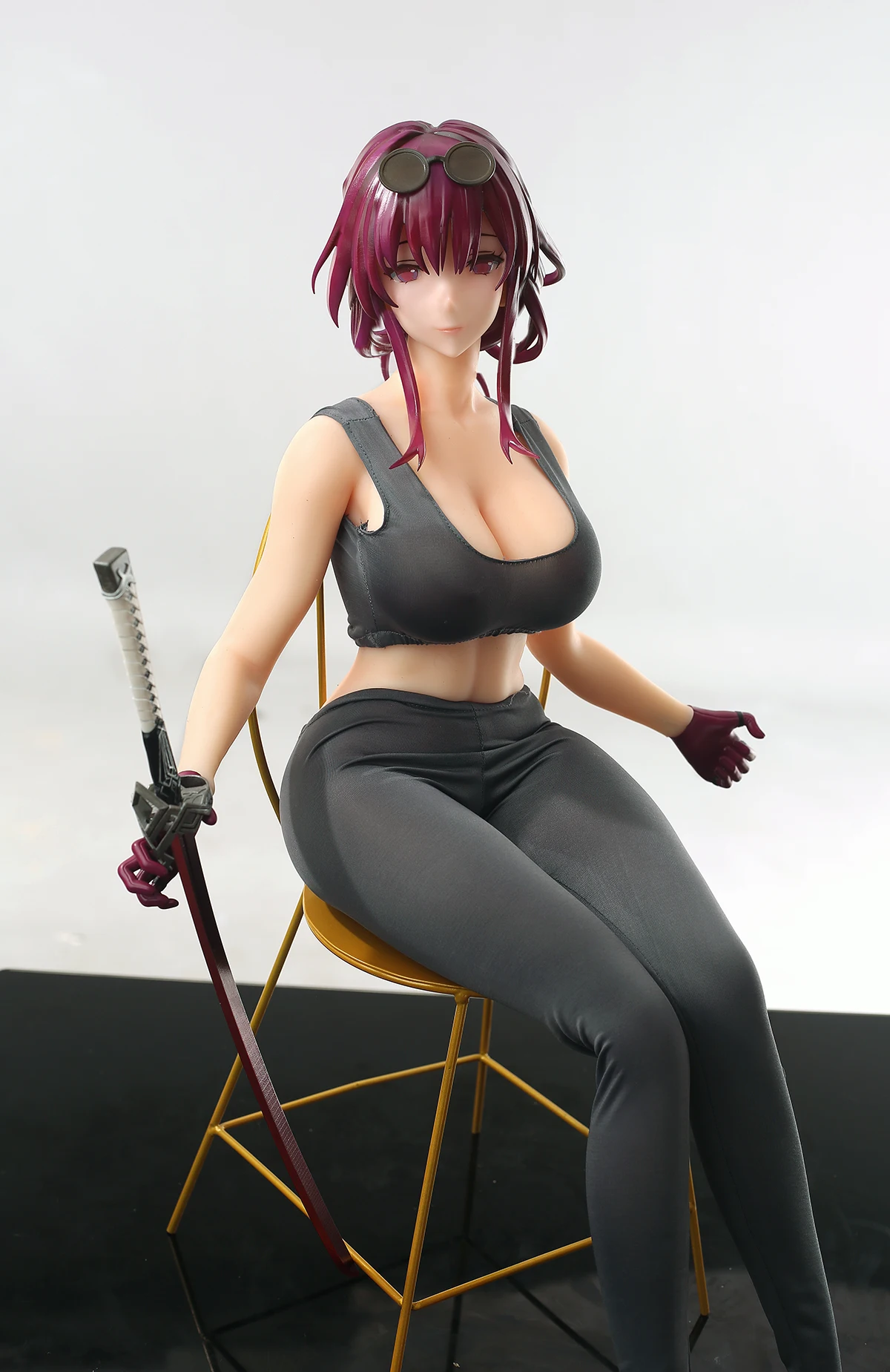 Muñeca de acción realista de 65cm, muñeca de Anime de silicona sólida auténtica, articulaciones, esqueleto de Metal