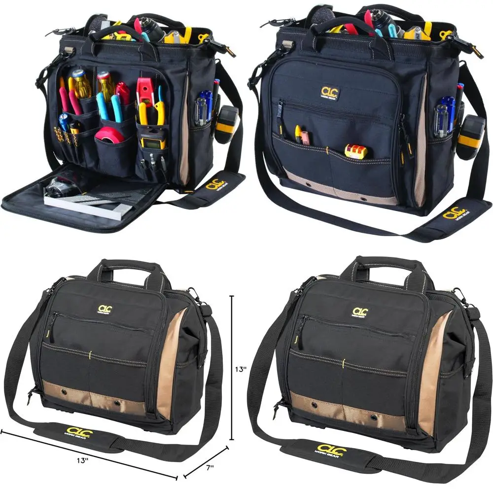 

13-Inch 30-Pocket Multi-Compartment Tool Bag