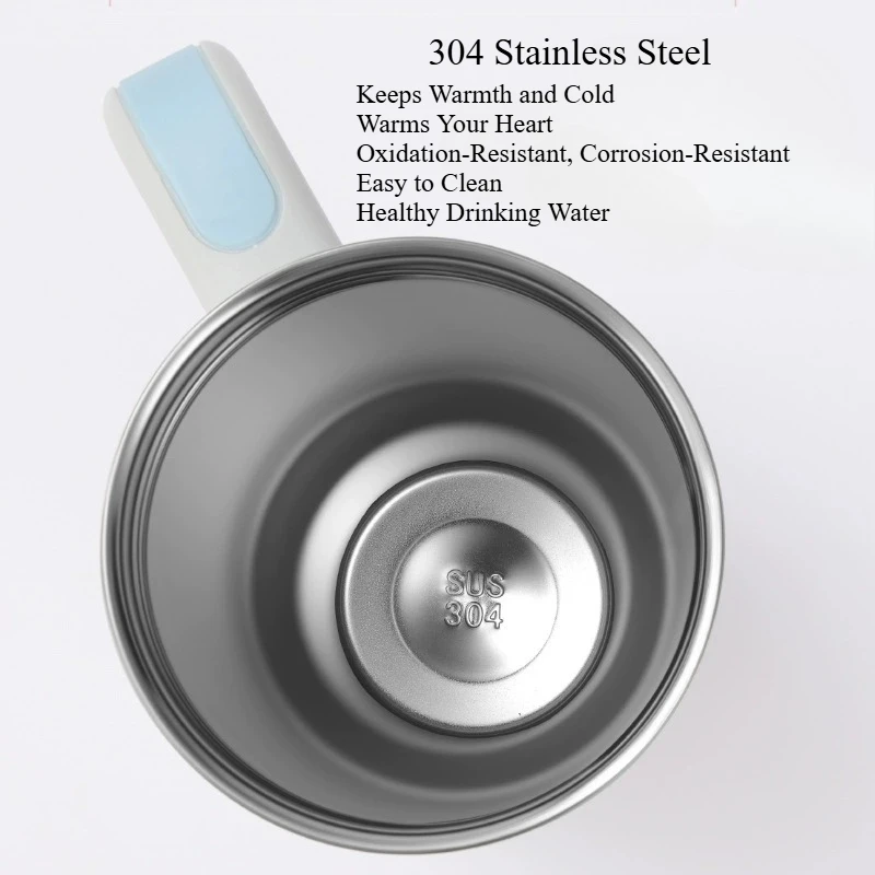 كوب سيارة 40 أونصة بمقبض ترمس من الفولاذ المقاوم للصدأ كوب ثلج للسيارة Big Mac #2