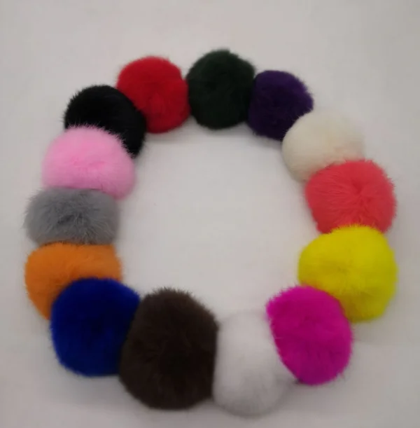 1 Pcs 6cm 7cm 8cm Faux Rex Rabbit Fur Pompom Balls Artificial Fluffy Soft Pompons DIY Pom Poms Clothing Sewing Crafts,1Yc39494