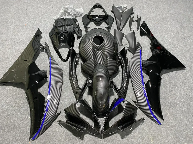 Suitable for Yamaha YZF R6 2008 09 10 11 12 13 14 15 2016 motorcycle complete modification shell fairing carbon fiber color