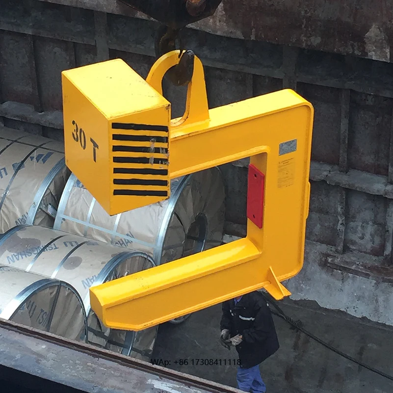 Crane Spare Parts Heavy Type C Type Steel Coil Lift Hook 30T