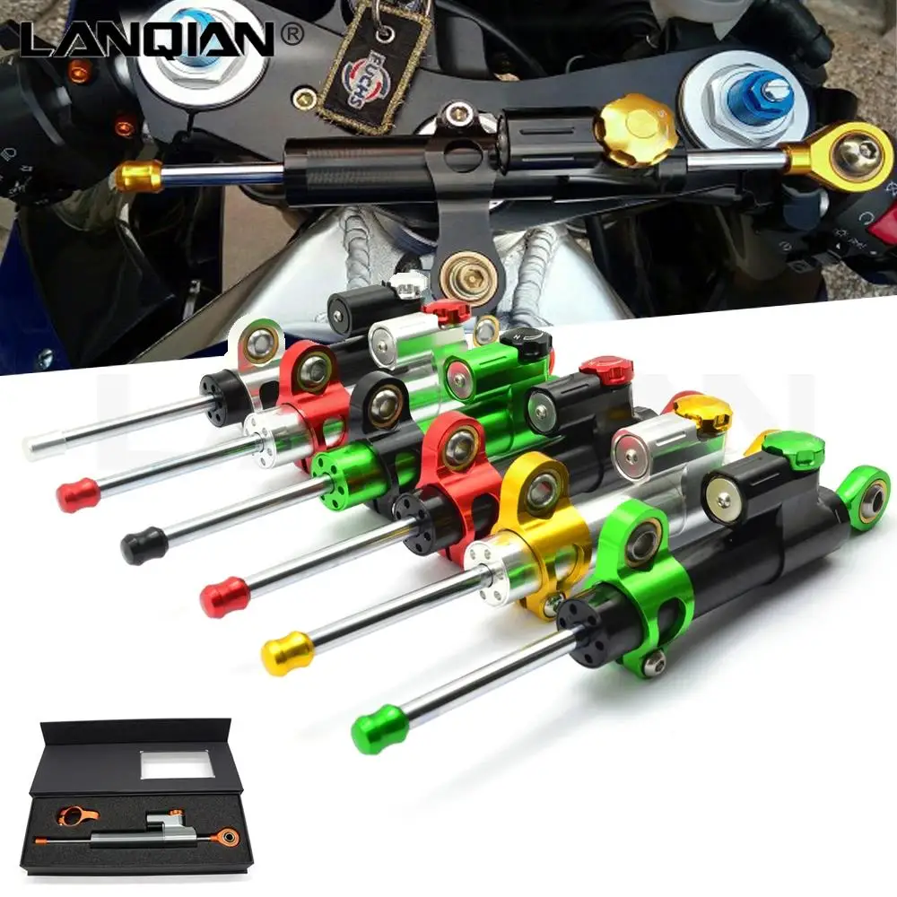 

2018 Hot Motorcycle Damper Steering Stabilizer Moto Linear Safety Control For Aprilia CAPANORD 1200/Rally CAPONORD / ETV1000