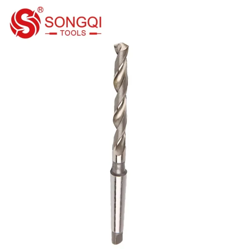 SONGQI High Quality HSS M2 Taper Shank Twist Drill Bit 5-200mm Size for Metal Cutting