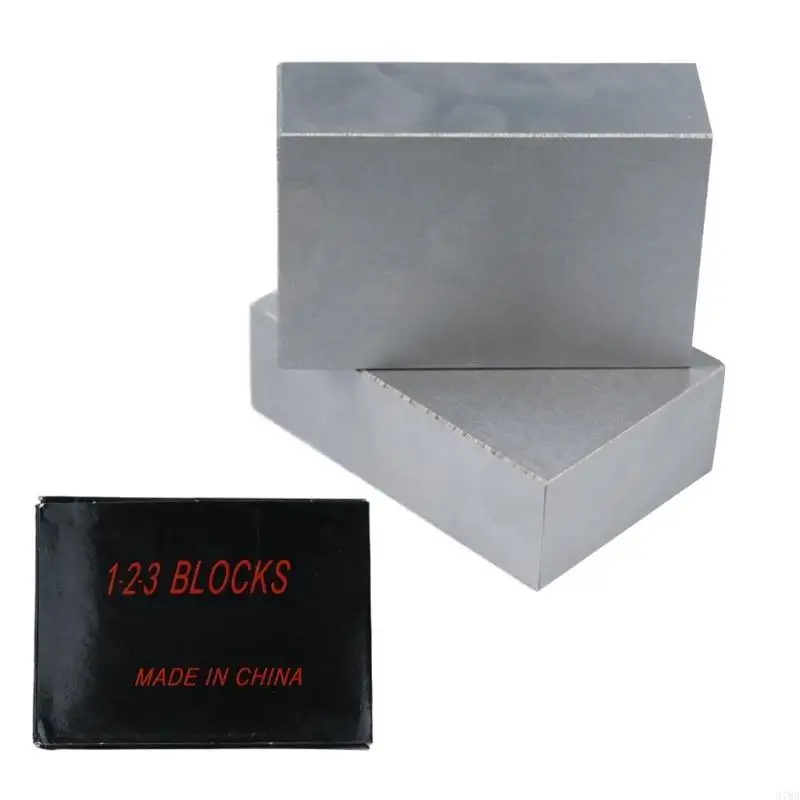 

37MB 2pcs Hardened Iron setups Blocks Machinist Blocks for Accurate Grinding & Layouts